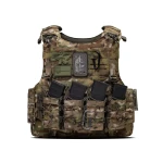 Боевой бронежилет IBV-1. Вес 3.1 кг. Увеличенная площадь защиты. Мультикам. S/M 5