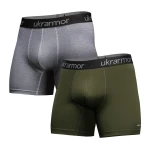 Труси чоловічі “Soldier's Boxer” (2 шт.). Матеріал Charged Cotton. Олива-Сірий