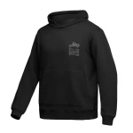 Худи M1 Mono коллекция HMMWV. Cotton and elastane. Цвет Черный