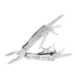 Мультитул Ganzo G301H. Нержавіюча сталь. 26 функцій. Сірий
