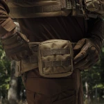 Підсумок утилітарний S. Кріплення Molle. Cordura 500D. Койот. 3