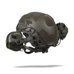 Кріплення адаптер для активних навушників на шолом. Олива 9