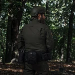 Комплект Modular Battle Belt S/M 1-го класса защиты. Тактический пояс с обвесами. Черный 3