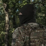 Комплект зимних основных аксессуаров FrostWrap: флисовая шапка и баф. Ranger green 6