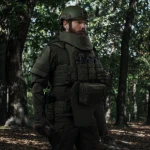 Увеличенный бронежилет 4 класса (PRO). Вес 9.7 кг. Стальные бронеплиты 4.5 кг. Олива 12