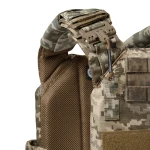 Плитоноска «Thorax» Malva под бронеплиты 25х30 см. Пиксель (мм-14) 7