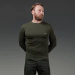 Кофта-лонгслів Ukrarmor Pulse Longsleeve. Cotton and Elastane. Олива 2