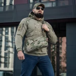 Сумка M-Tac Admin Bag Large Elite с липучкой. Мультикам 2