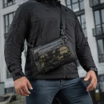 Сумка M-Tac Admin Bag Medium Elite з липучкою. Чорний мультикам 2
