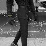 Штани тактичні карго Bezet Байрактар. Чорний 6