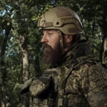 Шлем Mich 2000 Team Wendy с СВМПЭ койот. Уровень защиты NIJ IIIA 3