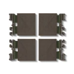 Бокові камербанди L з балістичними пакетами 27.5х12 см 1-го класу захисту. Олива 9