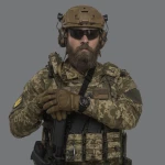 Кевларовый шлем ARCH Helmet (ECH) койот. Размер M 8