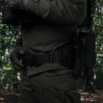 Двойной закрытый подсумок с клапаном под магазины АК/АR. Черный 2