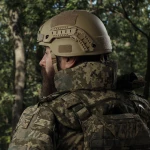 Шлем Mich 2000 Team Wendy с СВМПЭ койот. Уровень защиты NIJ IIIA 7