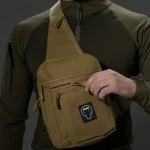 Сумка тактическая (мессенджер) Bezet Holster. Песочный 6
