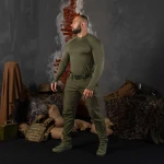 Кофта-лонгслів Thorax Pro LVL1 SJ, Camotec. Олива 2