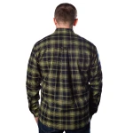 Сорочка «Буревій» (Logo Tan), Camotec. Lime Green/Navy 2