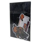 Патч (шеврон) «Малюк народжений для війни Halloween edition» від Sanchi. М’який ПВХ пластик 6