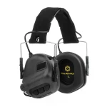 Активні навушники Earmor М31. Чорний. Захист IPX-5, ударостійкі 2