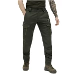 Штани тактичні карго Bezet Onyx. Армований Rip-Stop. Олива 3