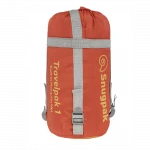 Спальный мешок Snugpak Travelpak 1 (от +2°C до +7°C), левый. Красный 5