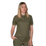 Поло женское тактическое CM Pani Army ID Camotec. Олива