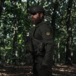 Сумка-напашник PRO 1-го класу захисту. Розмір XL (19х26 см). Матеріал Cordura 1000. Олива 9