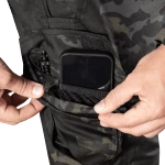 Штани тактичні карго Герць 2.0 Twill Camotec. Чорний мультикам 5