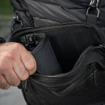 Сумка M-Tac Admin Bag Medium Elite с липучкой Hex. Черный 5