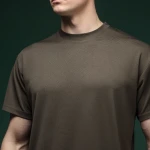 Футболка сітчаста AIR Coolmax без логотипу. Легка та добре відводить вологу. Ranger green 3