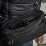 Сумка M-Tac Admin Bag Medium Elite с липучкой Hex. Черный 3
