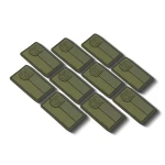 Шеврон флаг Украины с гербом. Мягкий ПВХ пластик. Олива 5