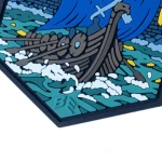 Патч (шеврон) «Дніпро» від Brand Element. М’який ПВХ пластик. Кольоровий 4