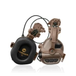 Кріплення адаптер для активних навушників на шолом. Койот 2