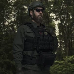 Сумка-напашник PRO 2-го класса защиты. Размер L (16х22 см). Материал Cordura 1000. Черный 4