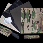 Наліпки камуфляжні Hexagon Malva, 24 х 28 см. Cordura 1000D. Мультикам 5