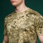 Футболка сітчаста AIR Coolmax. Легка та добре відводить вологу. Піксель (мм-14) 3