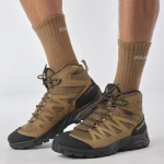 Трекінгові черевики Salomon X Ward Leather MID Gore-Tex. Коричневий 3