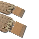 Боковые камербанды М с баллистическими пакетами 20х15 см 2-го класса защиты. Койот 4