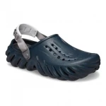 Крокси сабо Crocs Echo Clog (Nightfall). Темно-синій