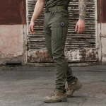 Штаны тактические карго Bezet Капеллан. Армированный Rip-Stop. Олива 7