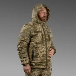 Куртка зимова North Wind (до -25°C). Утеплювач Termoloft. Піксель (мм-14) 9