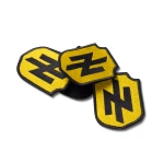 Шеврон (нашивка) Ідея нації, 8.5х6.5 см. Чорно-жовтий 4