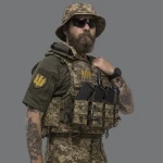 Набор баллистических пакетов для бронежилета 2-го класса. Перед и спина. S/M 3