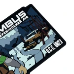 Патч (шеврон) «Limbus Кремінський ліс, зима» від А.Т.А.К.А. М’який ПВХ пластик 3