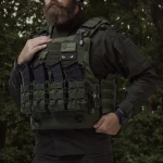 Бойовий бронежилет IBV-2 (Stanag 2920). Вага 4.3 кг. Збільшена площа захисту. Олива. L/XL 4