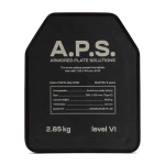 Керамическая плита 6 класса. Вес 2.85 кг. Размер M (25х30 см.) A.P.S.