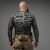 Рашгард тактичний Raptor Rashguard Tiger Stripes. Slim fit, polyester 3