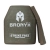 Керамічна бронеплита 5 класу Bronyx. Вага 2.59 кг. Розмір М (25х30 см) 4